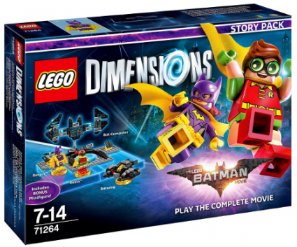 The Lego Movies' Secret Gaming Roots - Lego Dimensions Story Pack Batman Movie (625x352), Png Download
