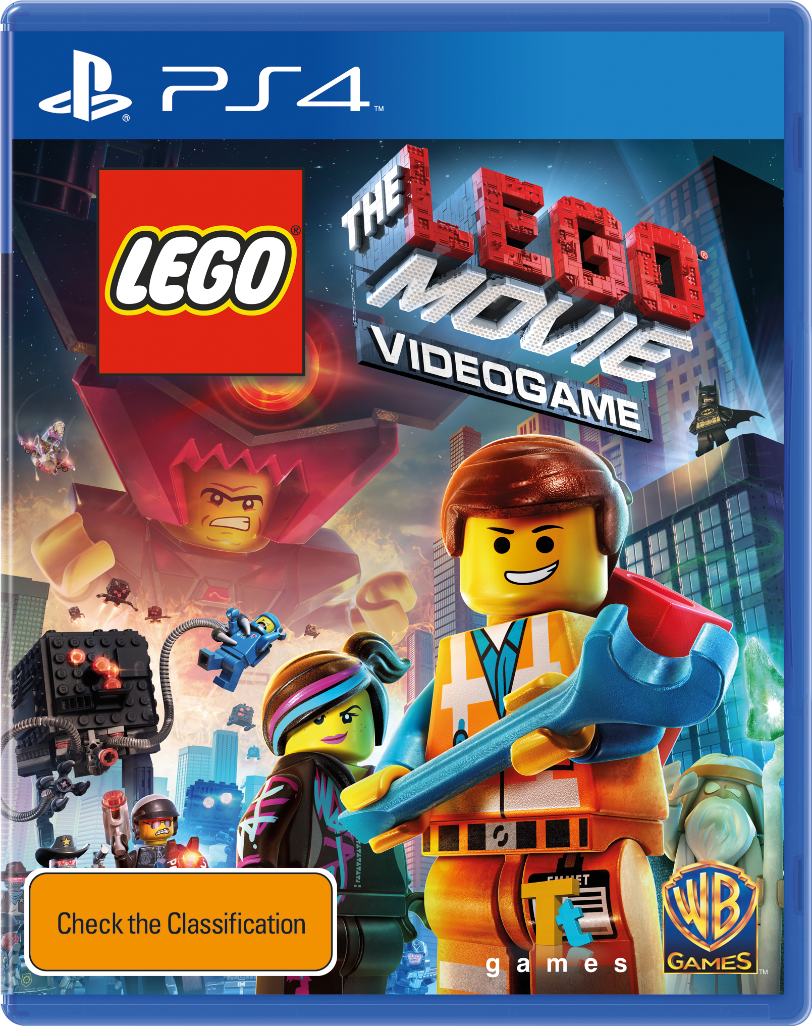 Lego-movie Ps4 Packshot 2d Anz - Ps4 Games Lego Movie (1875x2227), Png Download