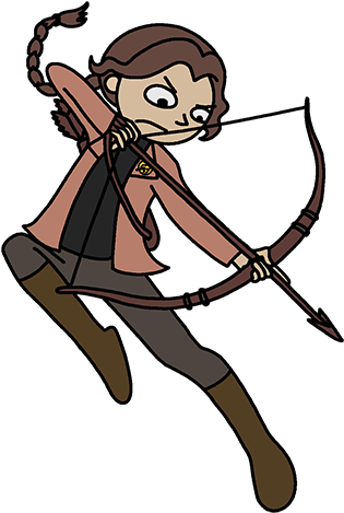 Katniss Everdeen (324x476), Png Download