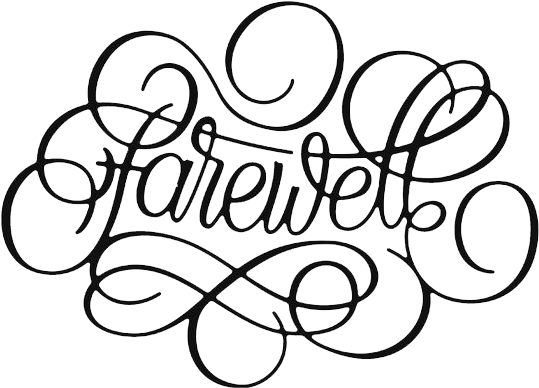 Farewell Coloring (564x400), Png Download