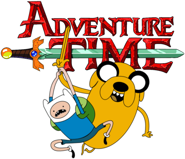 To Adventure Time Coloring Pages - Adventure Time Logo Png (648x550), Png Download