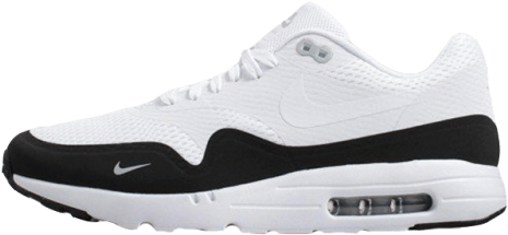 Nike Air Max 1 Ultra Mini Swoosh Black Published April - Nike Men's Air Max 1 (500x500), Png Download