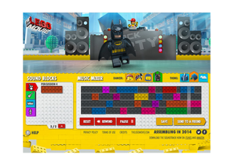 The Lego Movie Music Maker - Lego (461x295), Png Download