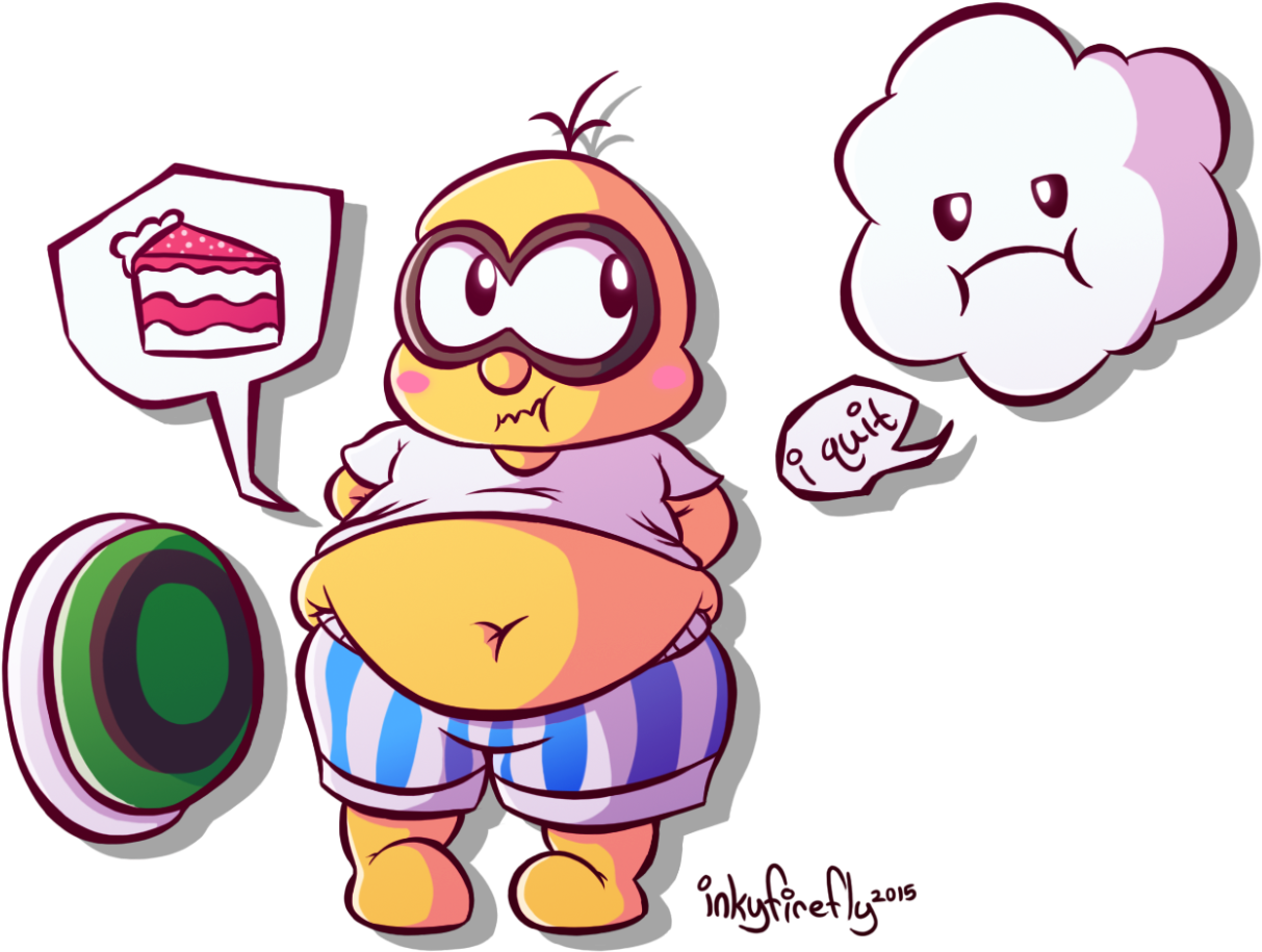 Lakitu But Huge - Fur (1280x976), Png Download