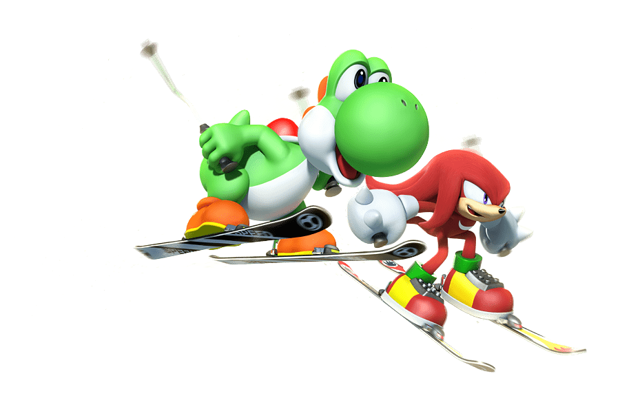 By The Way, The Instruction Manual Referred To Spiny - Mario And Sonic At The Olympic Winter Games Knuckles (987x591), Png Download
