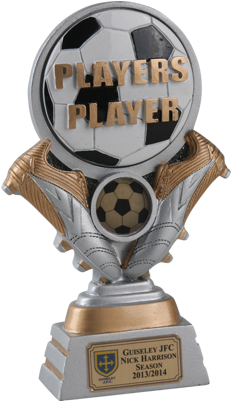Excel Boots Players Player Football Trophy-mdh - Trophy (400x400), Png Download