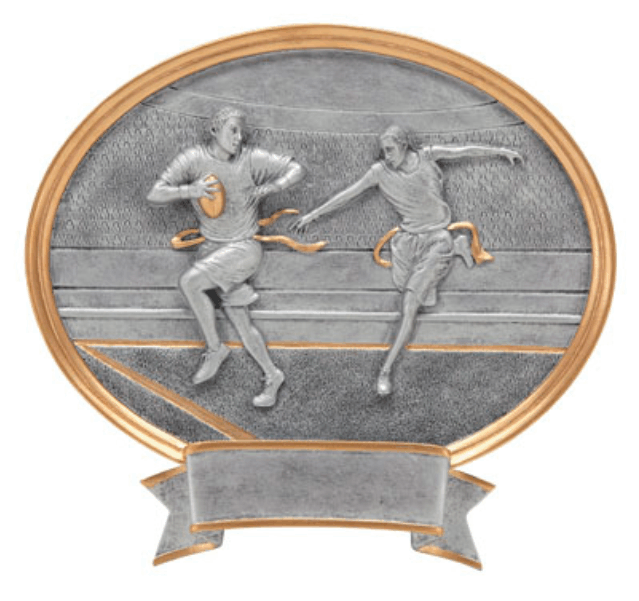 Flag Football Legend Oval Resin Award R293 - Flag Football Legend Resin (638x800), Png Download