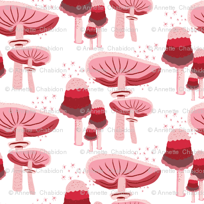 Sparkles And Mushrooms (400x400), Png Download