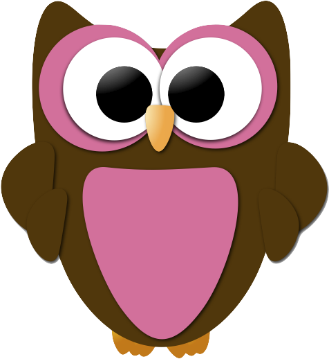 Welcome To Second Grade - Pink And Brown Owls (505x536), Png Download