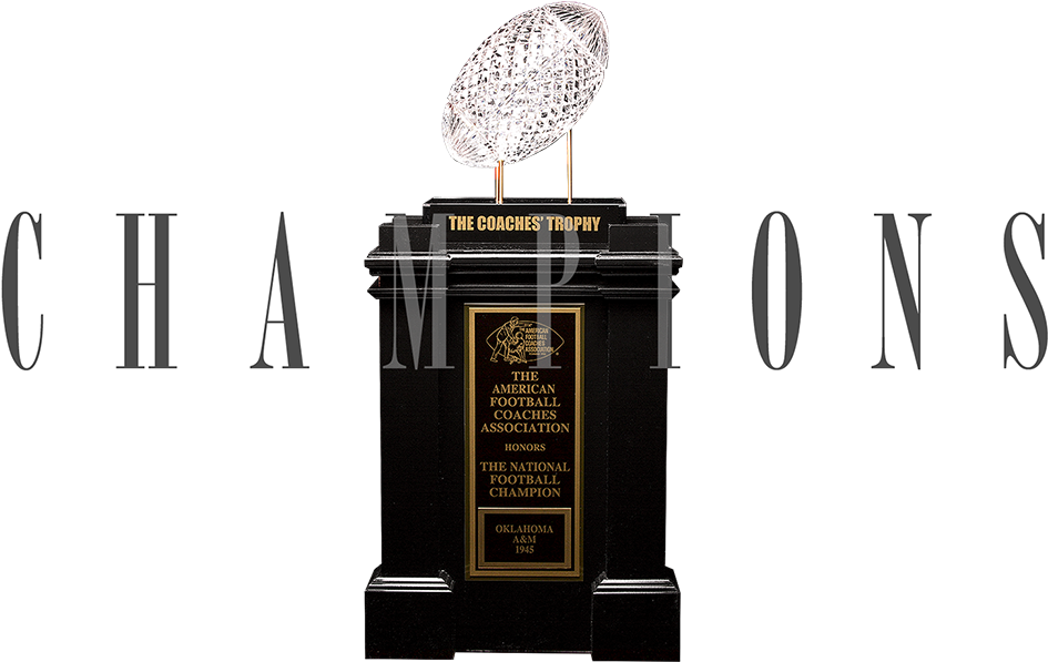 1945 Football National Champions - 1945 Oklahoma State National Championship (1000x600), Png Download