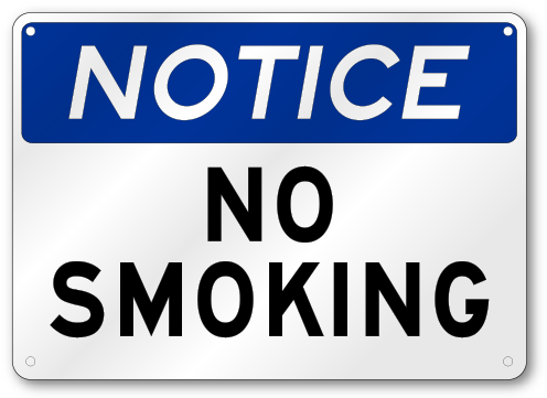 Smoking Permitted Safety Sign - Dont Piss On The Seat (500x500), Png Download