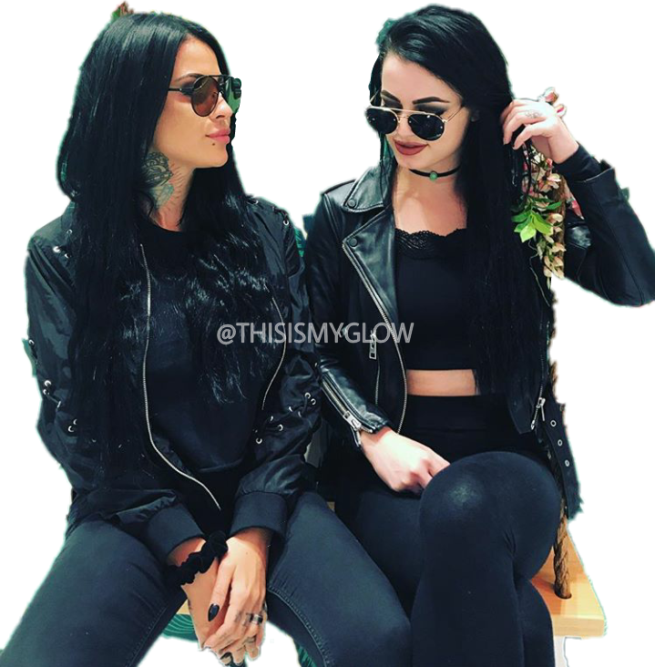 Paigewwe And Her Friend Sticker In Png Wwepaige - Wwe Paige On Twitter (719x732), Png Download
