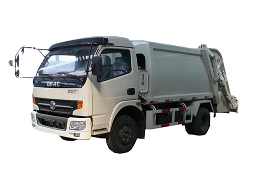Dongfeng 4-8 M³ Compression Garbage Truck - Truck (510x510), Png Download