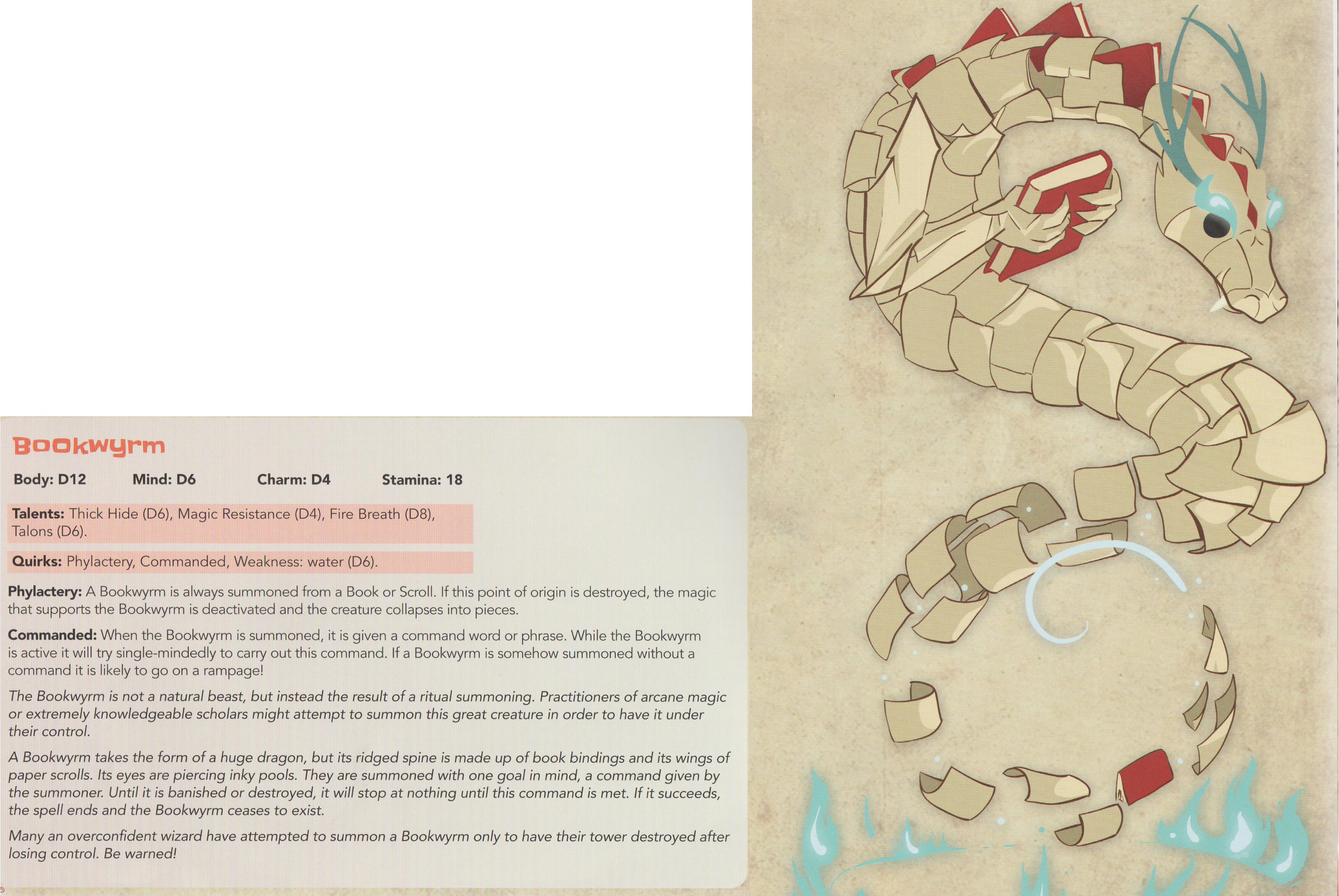 Book, Bookwyrm, Dragon, Dungeons And Dragons, Paper, - Book Wyrm (3801x2544), Png Download