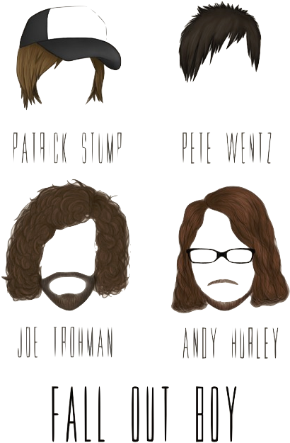 Band, Fall Out Boy, And Fob Image - Fall Out Boy (500x667), Png Download