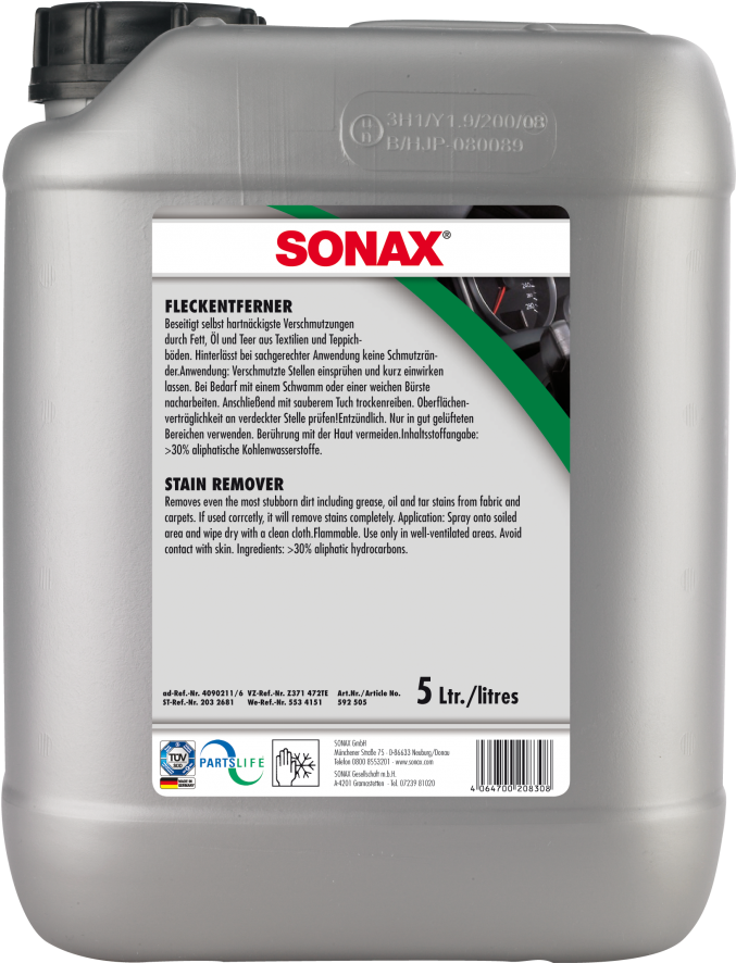 Sonax Stain Remover - Sonax (1180x885), Png Download