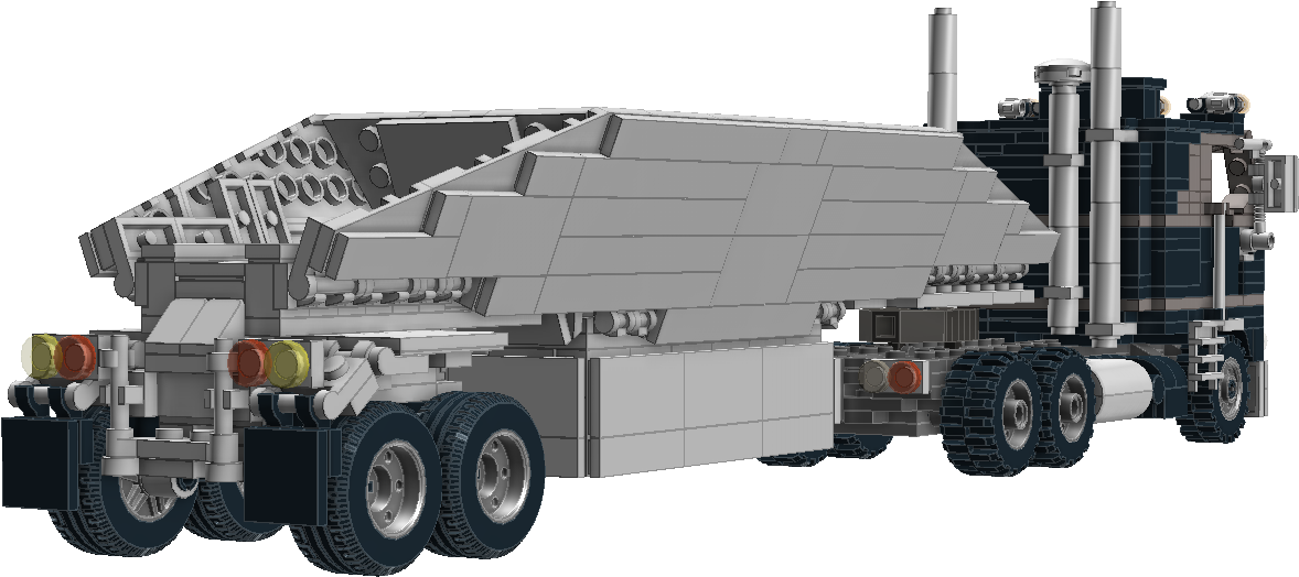 Convoy Lizard Tongue - Lego Convoy Truck (1200x709), Png Download