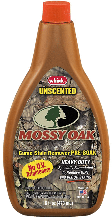 Whink Mossy Oak™ Game Stain Remover Pre-soak - Mossy Oak Break-up Camo One Piece Windshield Shade (750x750), Png Download