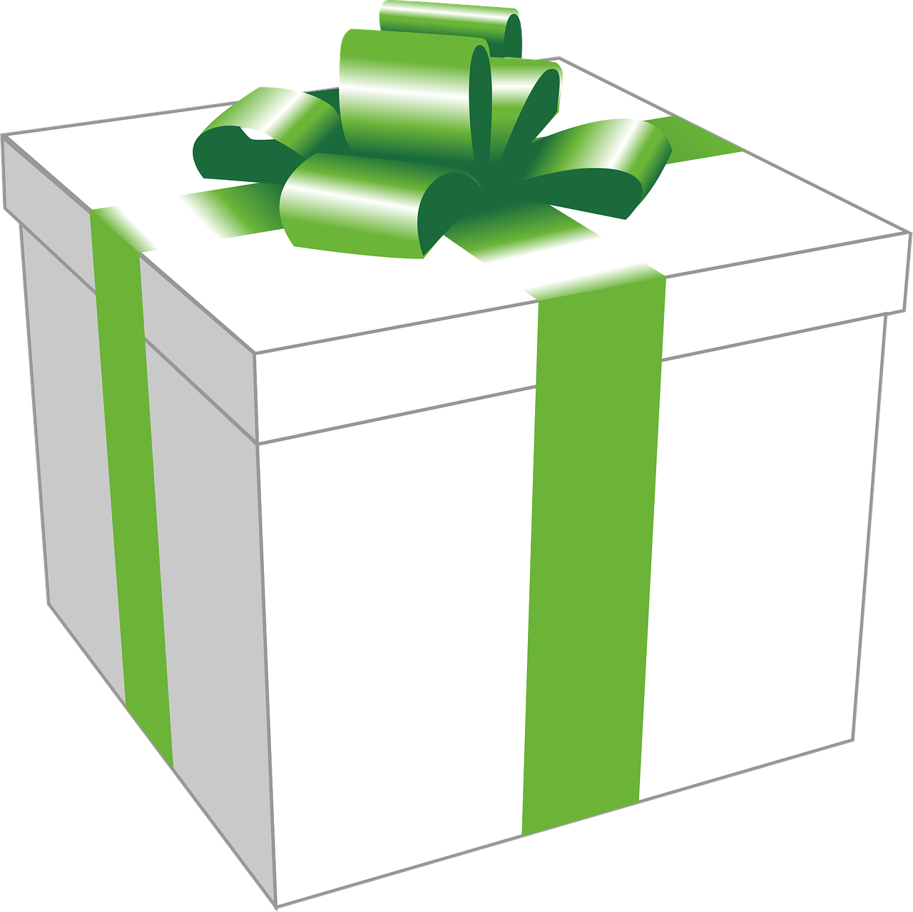 Christmas Gift Gift Box Greetings - Stock.xchng (1280x1278), Png Download