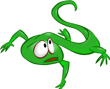 Lizard Clipart Transparent - Lizard Clip Art (450x367), Png Download