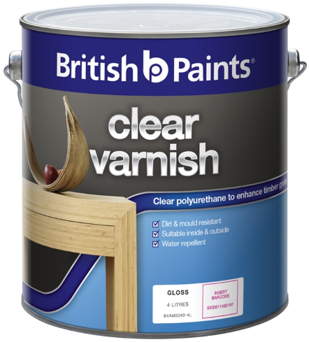 British Paints Oil Based Clear Varnish - British Paints Decking Oil (450x525), Png Download