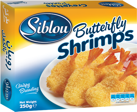 Fish Type - Shrimps - Category - Breaded - Siblou Shrimps (475x415), Png Download