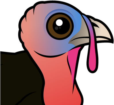 About The Wild Turkey - Domesticated Turkey (440x440), Png Download