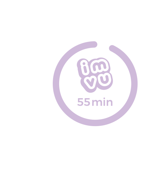 5m Monthly Active Imvu Users Spend An Average Of 55 - Imvu (600x600), Png Download