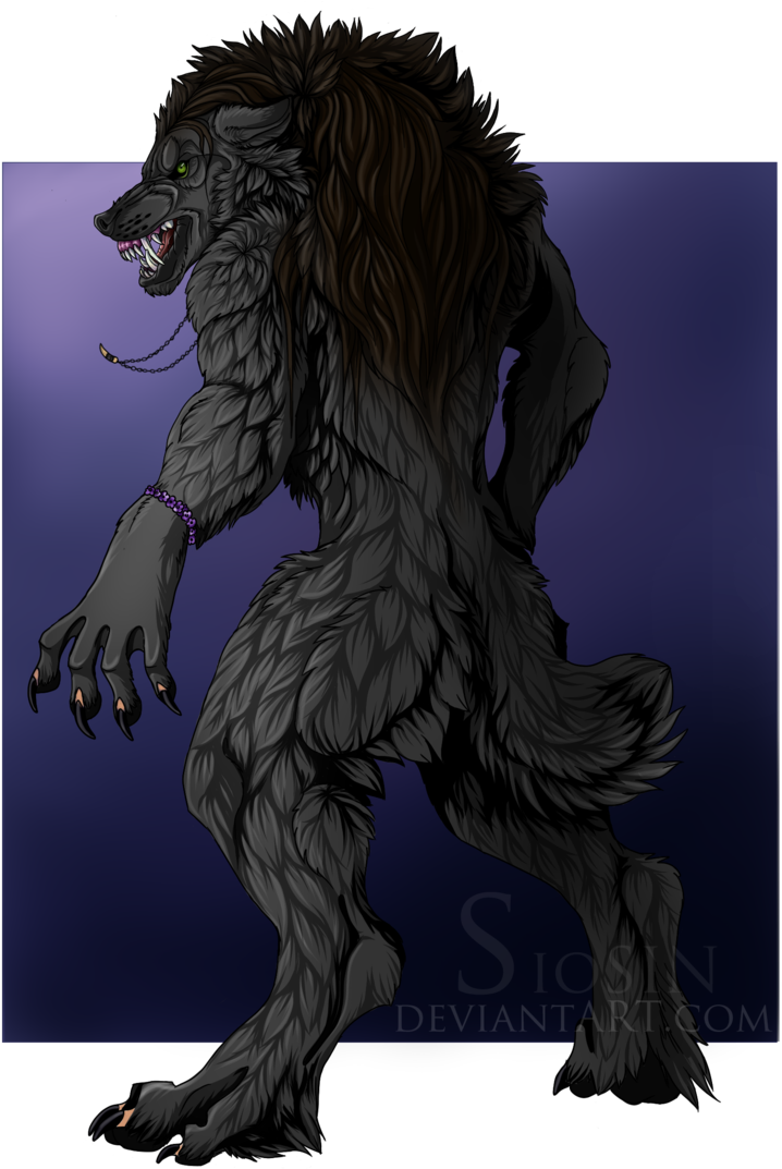 Wolf Smash By Siosin - Werewolf Cool (1024x1467), Png Download