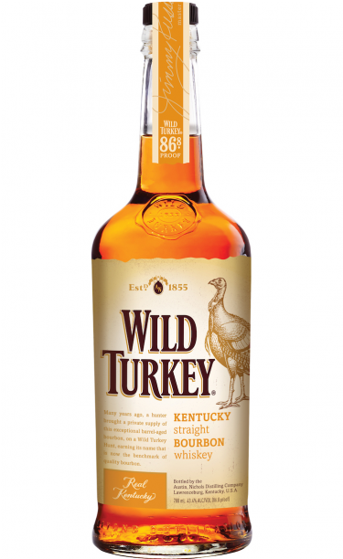 Wild Turkey 101 Bourbon Whiskey (500x611), Png Download