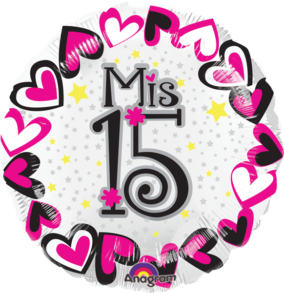 Mis Quince Años Letras Png - Logo Xv Años Png (600x600), Png Download