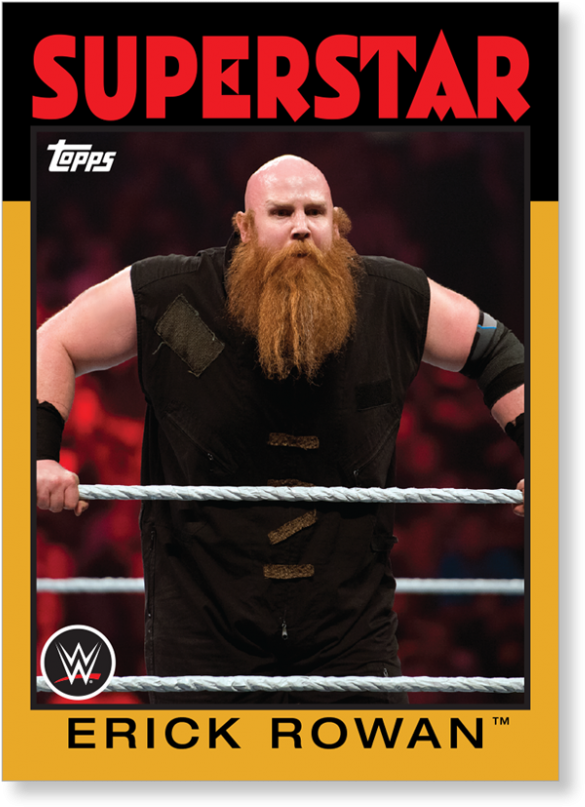 Erick Rowan - 2016 Topps Wwe Heritage Wrestling Hobby Box (1440x975), Png Download