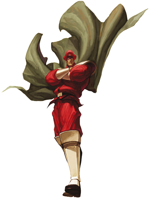 Bison - Sagat Street Fighter (492x640), Png Download