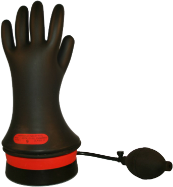 Insulating Rubber Gloves Maximum Usage - Rubber Glove (650x650), Png Download