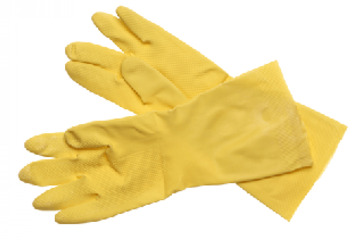 Medium Extra Long Household Rubber Gloves - Uses Of Cotton (1200x1200), Png Download