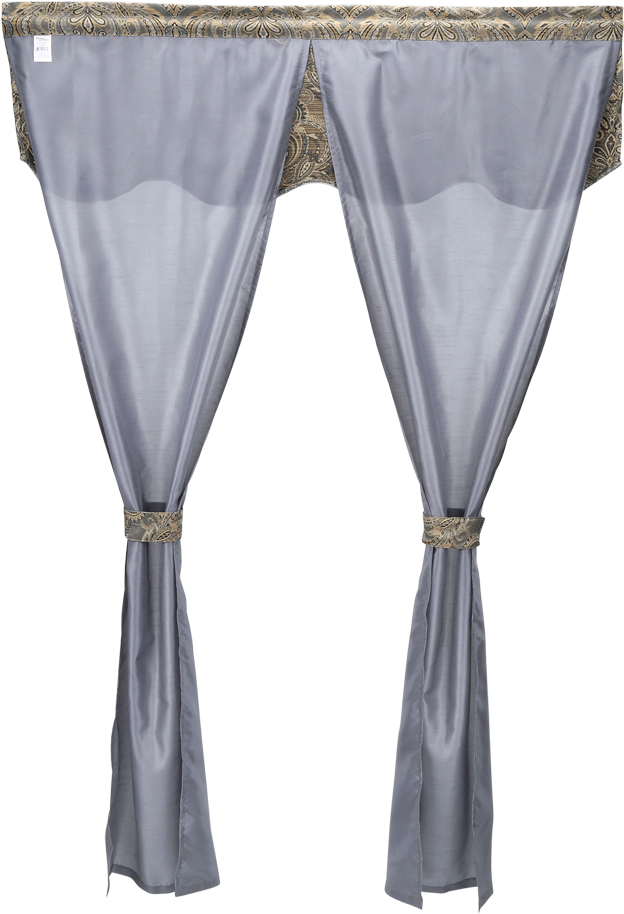 Better Homes And Gardens Medallion 5-piece Curtain - Window Valance (624x1080), Png Download