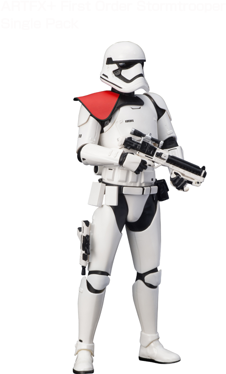 Artfx First Order Stormtrooper Single Pack - Kotobukiya Star Wars Episode 7 First Order Stormtrooper (549x796), Png Download