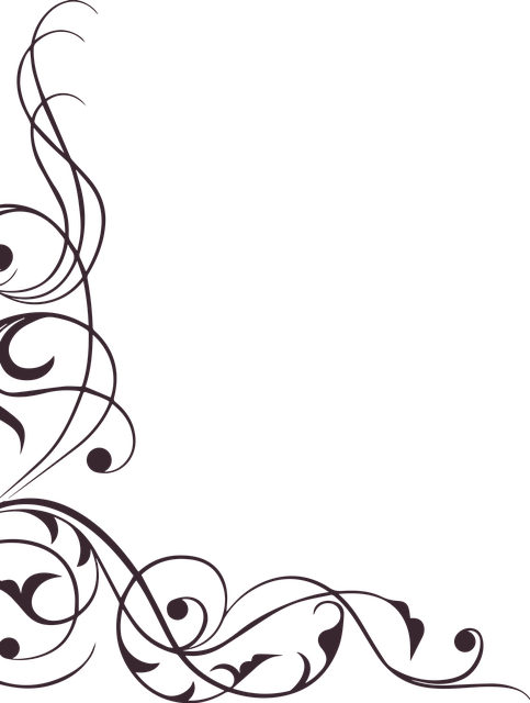 Swirl, Ornament, Decoration, Element, Ephemera, Floral - Musik Ranke (483x640), Png Download