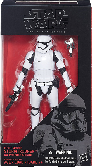 Star Wars The Force Awakens - Stormtrooper Black Series (600x600), Png Download