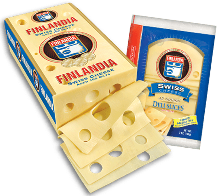 Finlandia Imported Gouda Deli Slices (800x688), Png Download