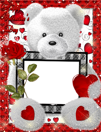 Happy Valentine's Day - Happy Valentines Day Frames (342x448), Png Download