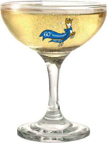 Babycham Winetrust100 - Babycham In A Glass (367x480), Png Download