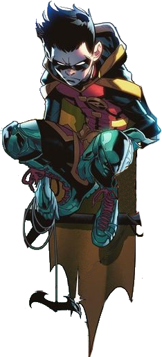 Damian Wayne Render - Super Sons Jorge Jimenez Covers (234x522), Png Download