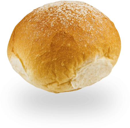 Higher Fibre Hamburger Bun - Bun (650x458), Png Download