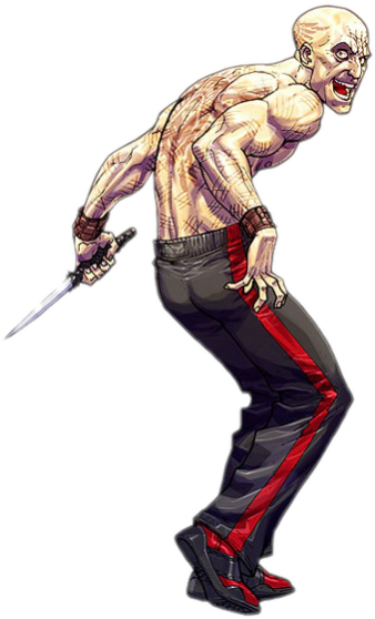 Victor Zsasz 1415918 - Batman Arkham Asylum Victor Zsasz (365x600), Png Download