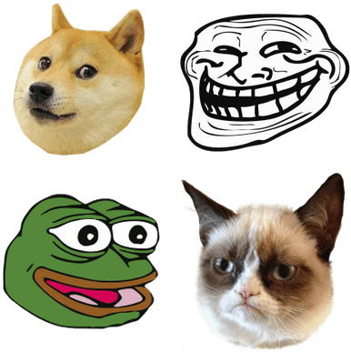 Memes - Troll Face (400x400), Png Download