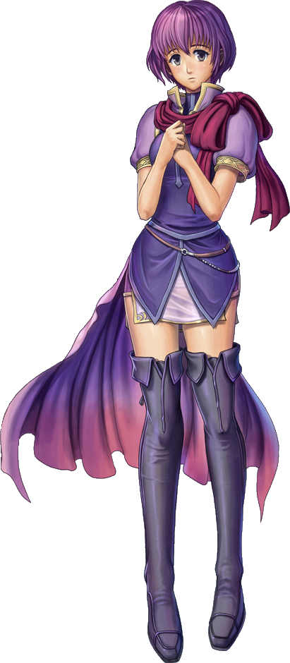 Fesmn Katarina - Fire Emblem New Mystery Of The Emblem Katarina (411x940), Png Download