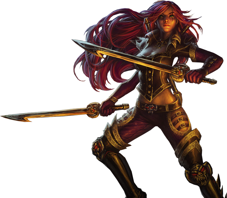 Bilgewater Katarina Skin Png Image - Katarina League Of Legends Render (781x682), Png Download