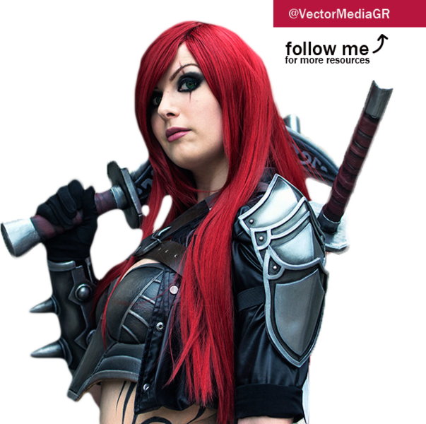 Katarina Du Couteau Cosplay - Knife (603x600), Png Download
