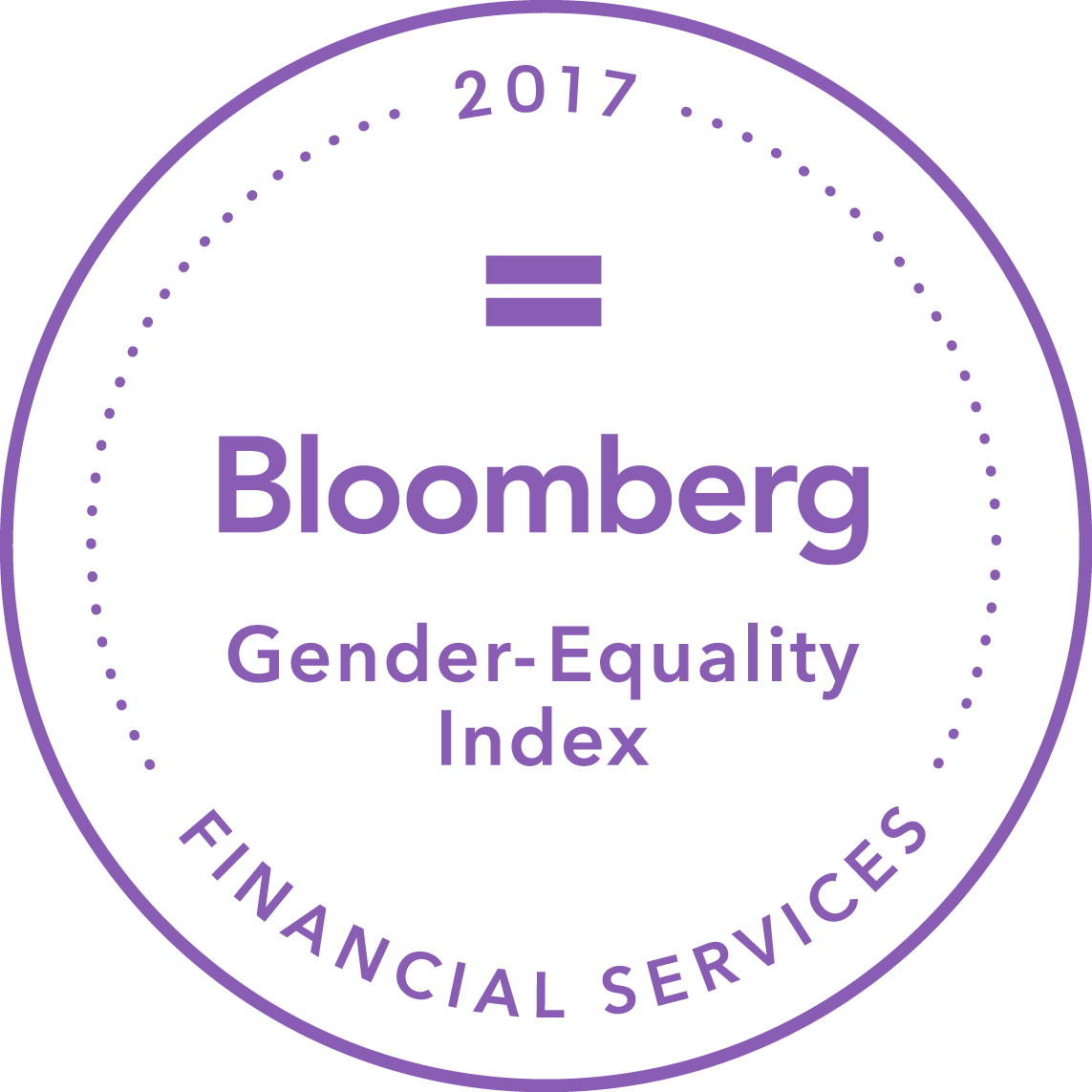 Pnc Recognized In The 2017 Bloomberg Financial Services - Bloomberg Gender Equality Index (1143x1143), Png Download